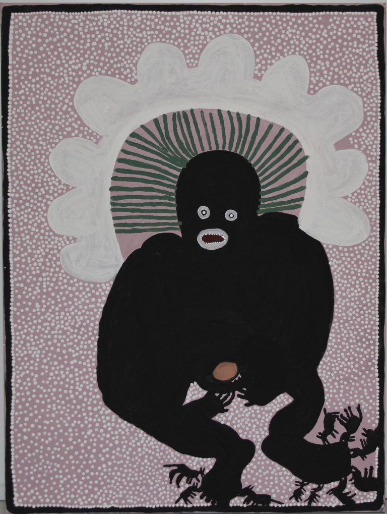 Jarinyanu David Downs, Baliyara attacked by his dogs and robbed of his sacred stones by Kurtal, 1994