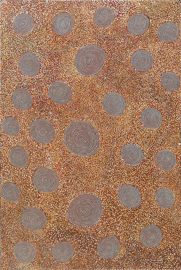 Anatjari Tjakamarra, The Tingari at Yawalyurru, 1987