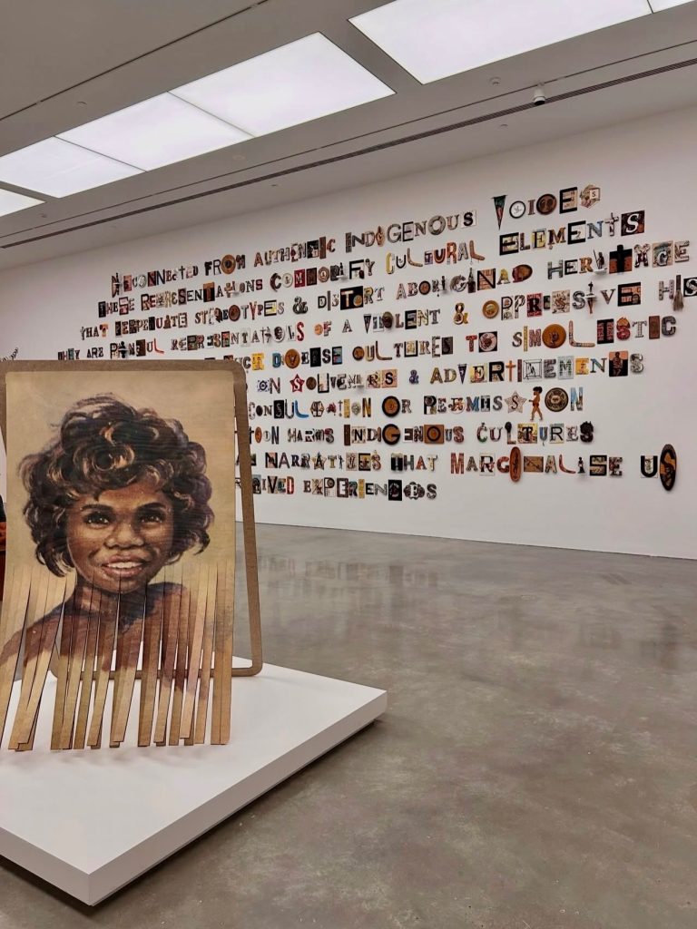 Tony Albert’s survey exhibition ‘Not a Souvenir’ at Provocative, confronting and incredibly powerful, asking one to sit…